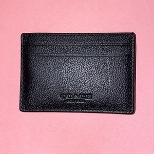Coach money clip card holder